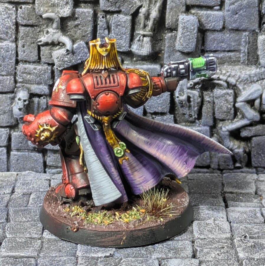 I needed something new, nothing better than a random mini to make a break on a huge project.